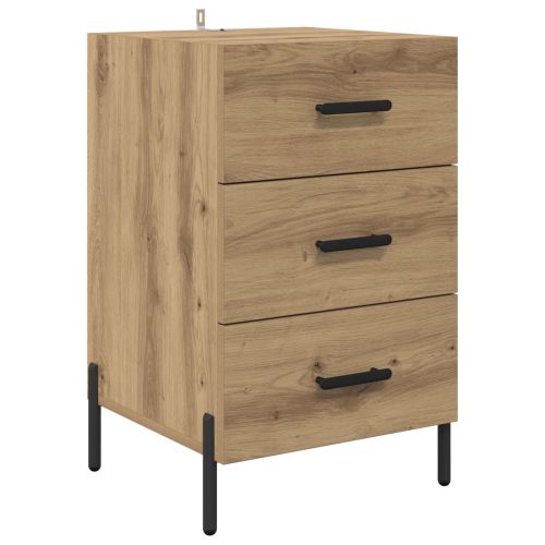 Нощен шкаф с чекмедже Дъб 40 x 40 x 66 см Инженерно дърво