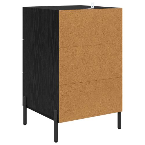 Нощен шкаф Черния дъб 40 x 40 x 66 см Инженерно дърво
