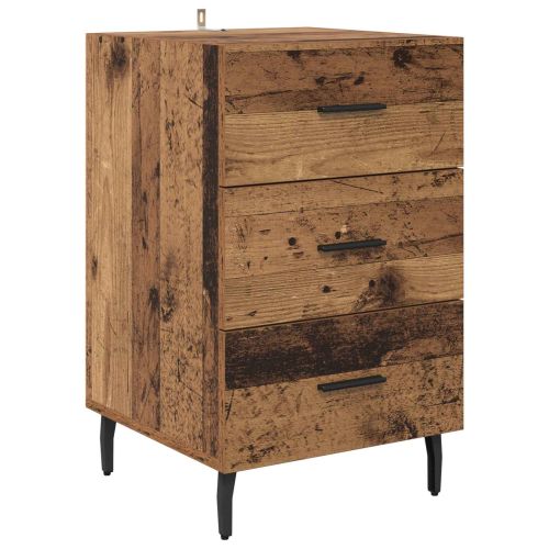Нощен шкаф Старо дърво 40 x 40 x 66 см Инженерно дърво