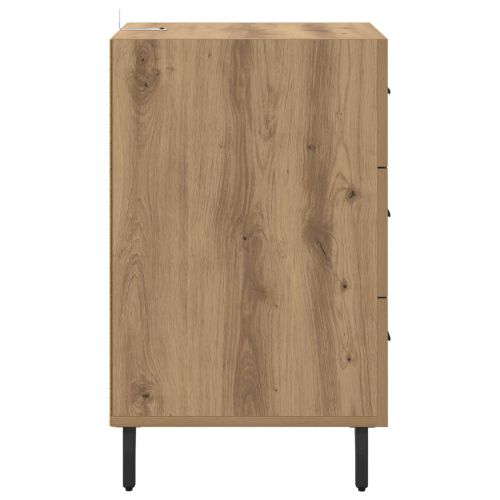 Нощен шкаф с чекмедже Дъб 40 x 40 x 66 см Инженерно дърво
