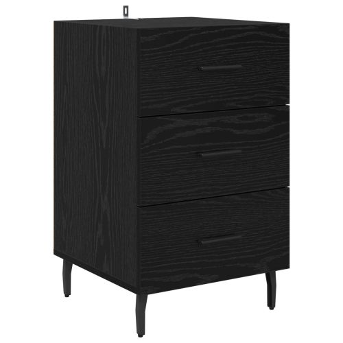 Нощен шкаф Черния дъб 40 x 40 x 66 см Инженерно дърво