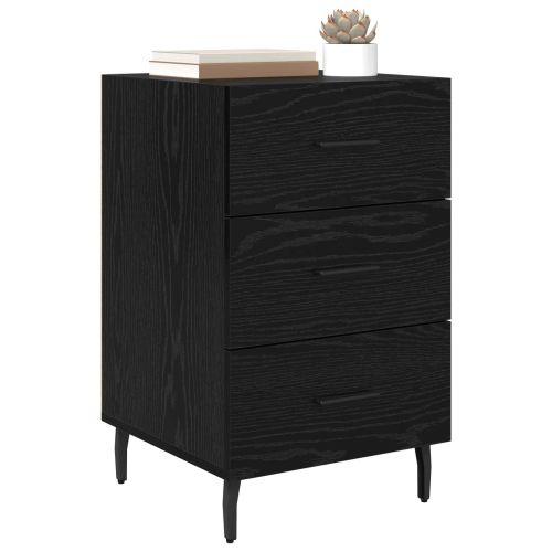 Нощен шкаф Черния дъб 40 x 40 x 66 см Инженерно дърво