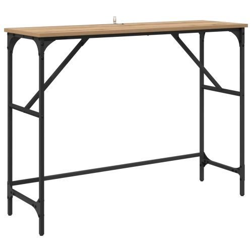Конзолна маса Дъб 100 x 32 x 75 см Инженерно дърво