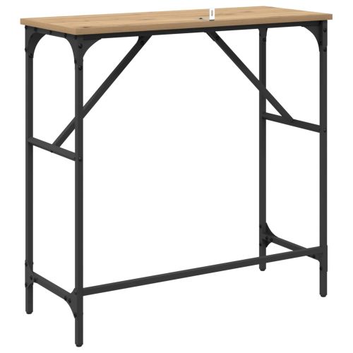 Конзолна маса Дъб 75 x 32 x 75 см Инженерно дърво