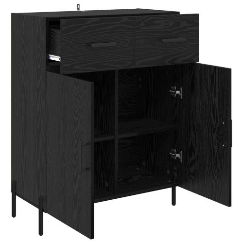 Служебен шкаф Черния дъб 69,5 x 34 x 90 см Инженерно дърво