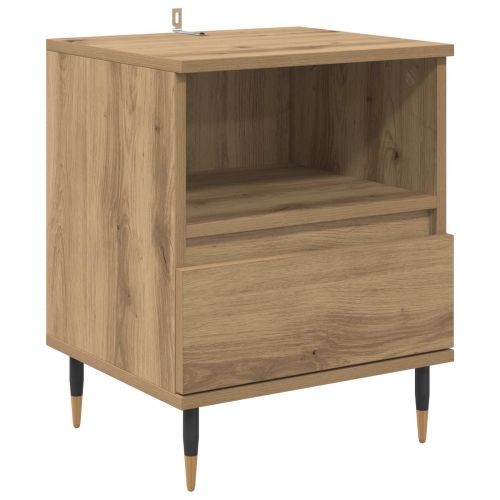 Нощен шкаф с чекмедже Дъб 40 x 35 x 50 см Инженерно дърво