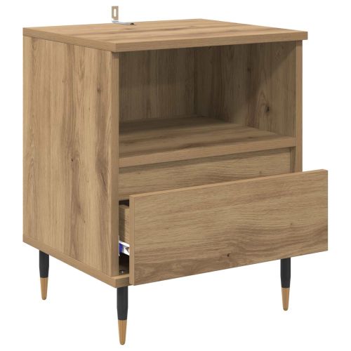 Нощен шкаф с чекмедже Дъб 40 x 35 x 50 см Инженерно дърво