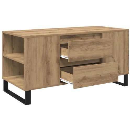 Масичка за кафе Дъб 102 x 44,5 x 50 см Инженерно дърво