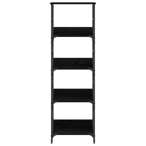 Рафт за книги Черния дъб 50 x 33 x 153 см Инженерно дърво