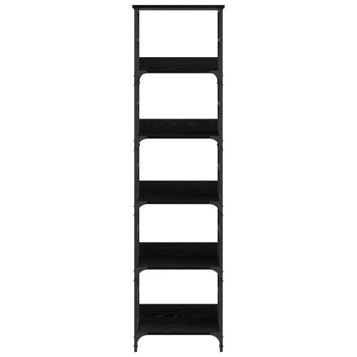 Рафт за книги Черния дъб 50 x 33 x 188,5 см Инженерно дърво