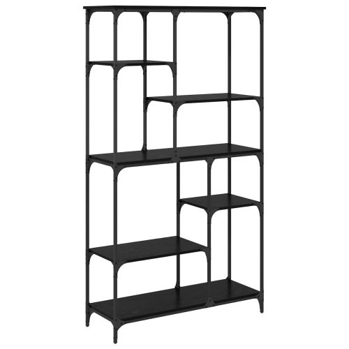 Рафт за книги Черния дъб 99 x 35,5 x 176 cm Инженерно дърво