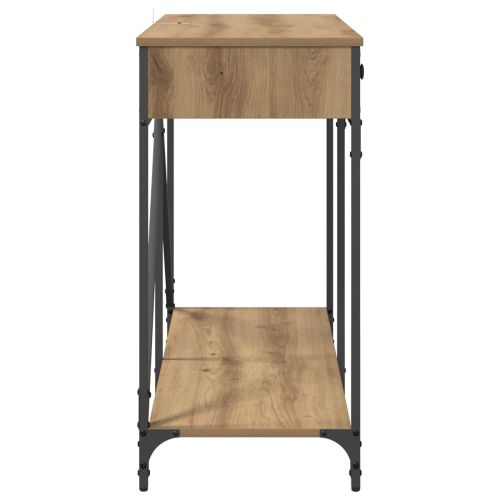 Конзолна маса с чекмедже Дъб 100 x 39 x 78,5 см Инженерно дърво