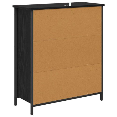 Служебен шкаф Черния дъб 70 x 30 x 80 см Инженерно дърво