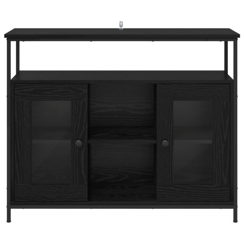 Служебен шкаф Черния дъб 100 x 35 x 80 см Инженерно дърво