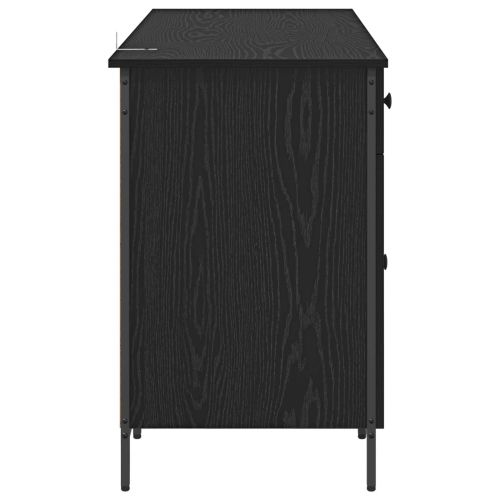 Компютърно бюро Черния дъб 131 x 48 x 75 см Инженерно дърво
