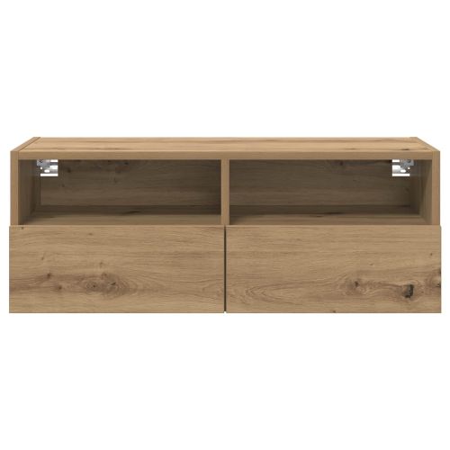 TV стенен шкаф Дъб 80 x 30 x 30 см Инженерно дърво
