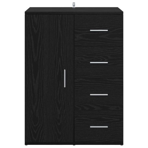 Служебен шкаф Черния дъб 59 x 39 x 80 см Инженерно дърво