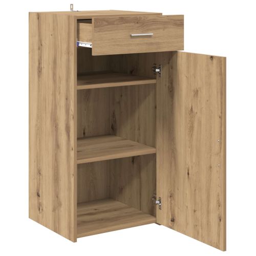 Служебен шкаф дъб артизан 45 x 42,5 x 93 см Инженерно дърво