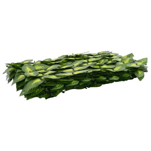 Завеса за балкон с листа Зелен и жълт 300 x 150 cm