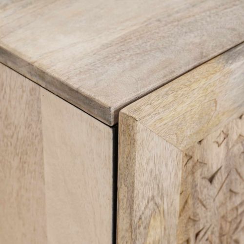 Комплект мебели за баня с рафт 2 pcs Бяло Инженерно дърво
