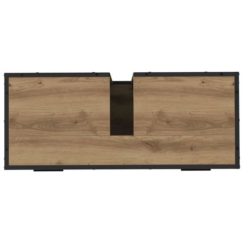Комплект мебели за баня с чекмедже 4 pcs Дъб Инженерно дърво