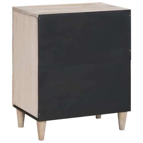 Нощен шкаф Бяло 50 x 33 x 62 см Инженерна дървесина