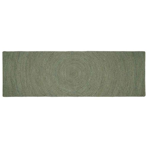 Килими за помещение Маслиненозелено 80 x 300 cm юта