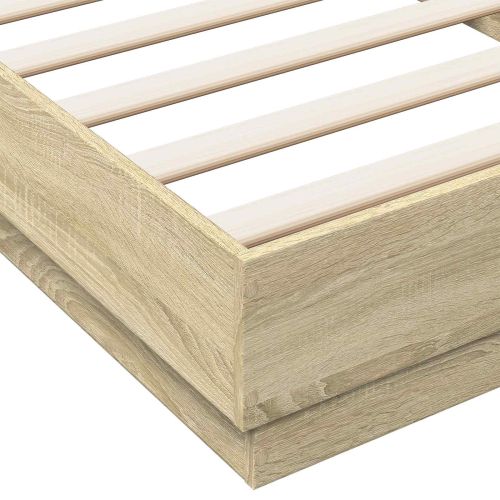 Подматрачно легло Дъб сонома 80 x 200 cm Инженерна дървесина