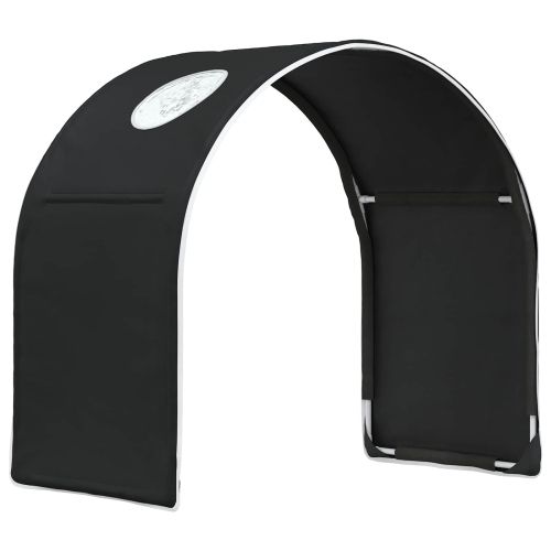 Леглов тунел 2 pcs Черен 211 x 52,5 x 2 см Полиестер