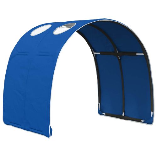 Леглов тунел 2 pcs Синьо 211 x 67.5 x 2 см Полиестер