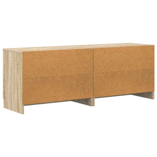 Шкаф за легло със съхранение 2 pcs Сонома дъб 66 x 35 x 48 см