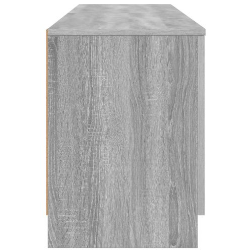 Шкаф за легло със съхранение 2 pcs Сиво Сонома 66 x 35 x 48 см
