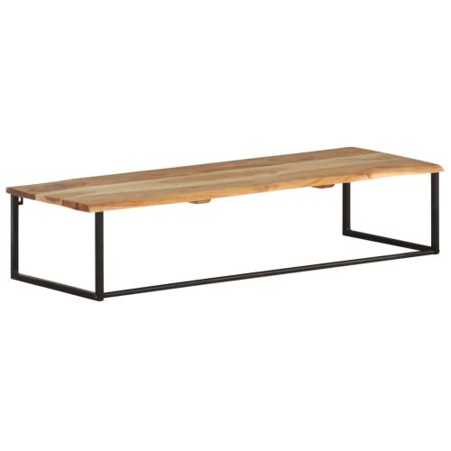 Закачалка с "живи" ръбове, 100x35x22 см, акациево дърво масив
