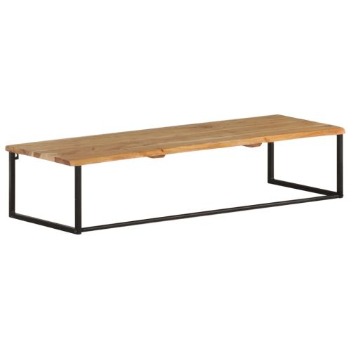 Закачалка с "живи" ръбове, 100x35x22 см, акациево дърво масив
