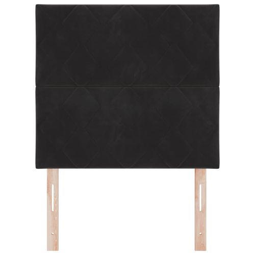 LED глава Черен 90 cm Кадифе