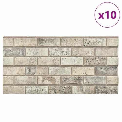 Стенни панели 10 pcs Пясък 100 x 50 cm EPS пяна