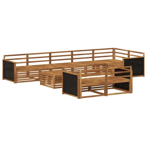 Комплект дивани за открито 9 pcs