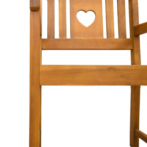 Външна пейка 6 pcs Натурално 56 х 55,5 х 90 см