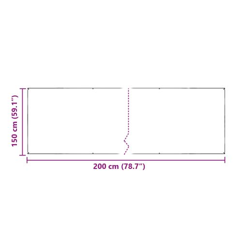 Покритие за растения Прозрачен 2 x 1,5 м ПВЦ