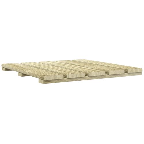 Плочка за decking 12 pcs Зелено 50 x 50 cm