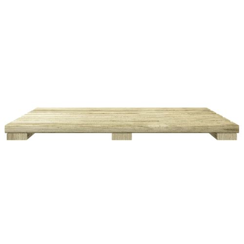 Плочка за decking 18 pcs Зелено 50 x 50 cm