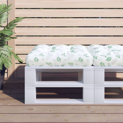 Палетна възглавница на листа 58x58x10 см Оксфорд плат
