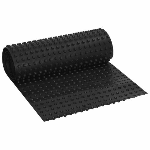 Оребрена дренажна плоча Черно 0,5 x 20 м HDPE