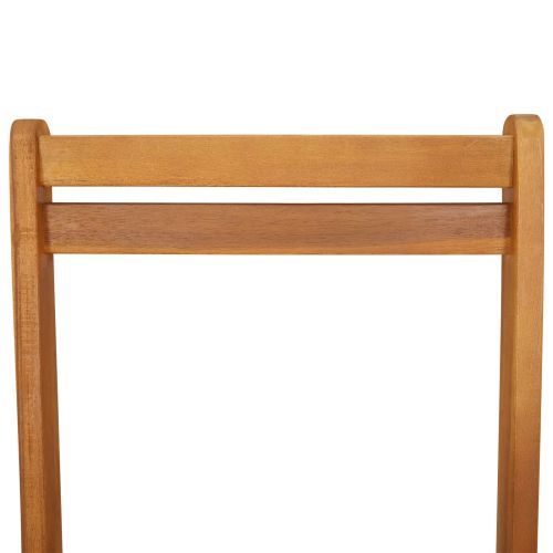 Сгъваеми градински столове 4 pcs Натурално 40 x 53 x 80 см