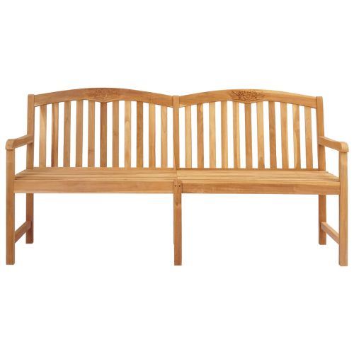 Ръчно изработена розова пейка 150 x 60 x 90 см Натурално