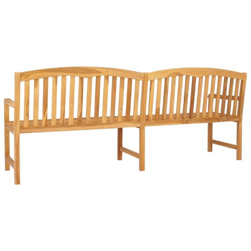 Ръчно изработена розова пейка 228 x 60 x 90 см Натурално