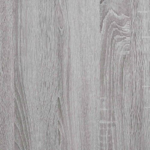 Висок шкаф, сив сонома, 69,5x34x180 см, инженерно дърво