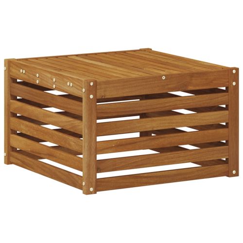 Комплект дивани за открито 5 pcs Натурално и светлосиво