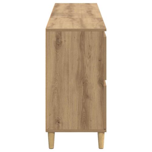 Скейдбордове 3 pcs Дъб 60 x 35 x 70 cm Инженерно дърво