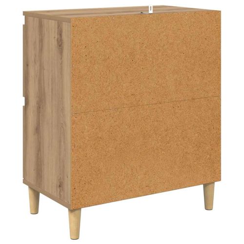 Скейдбордове 2 pcs Дъб 60 x 35 x 70 cm Инженерно дърво